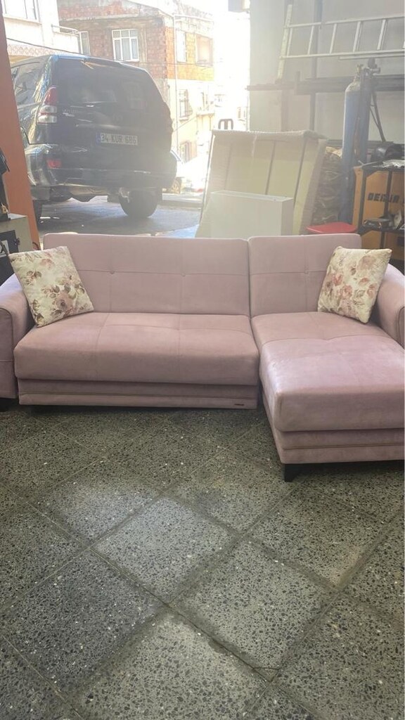Bellona sandıklı yataklı köşe koltuk - 2