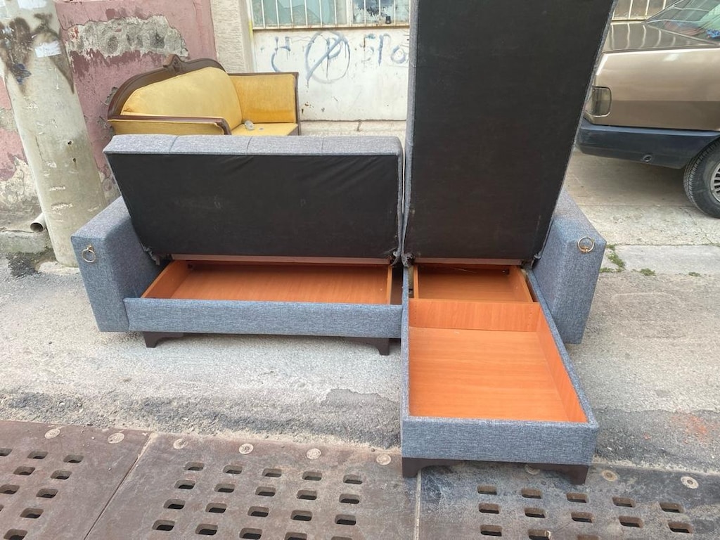 köşe tkm yataklı sandıklı keten kumaş - 3