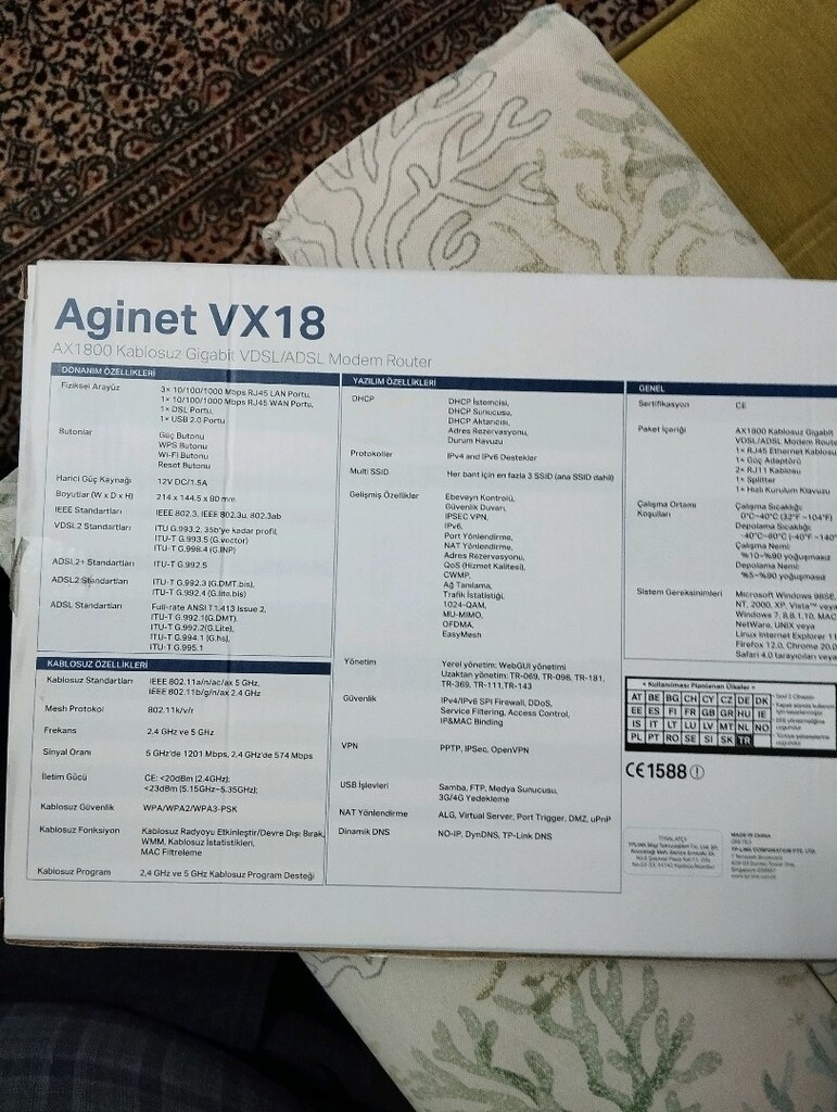TP LİNK AGİNET V18 ÇİFT BANTLI MODEM - 2
