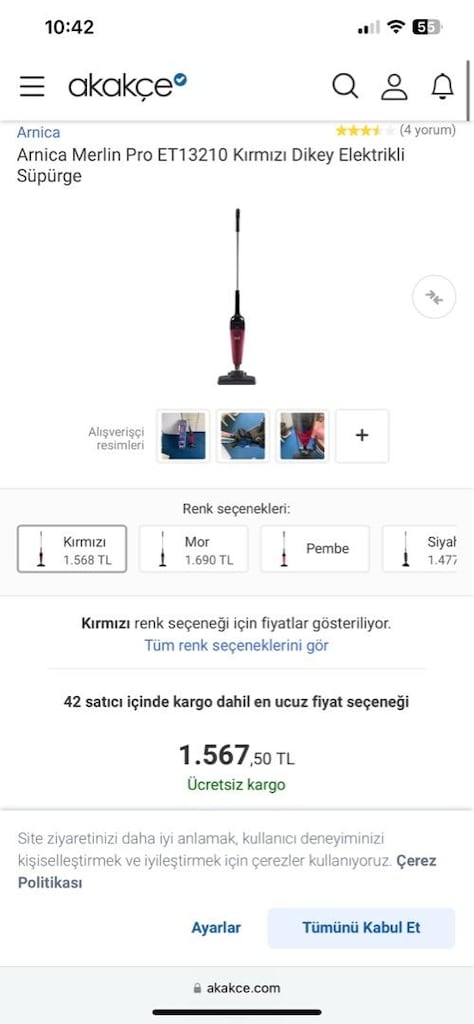 arnica merlin pro 850 W supurge - 4