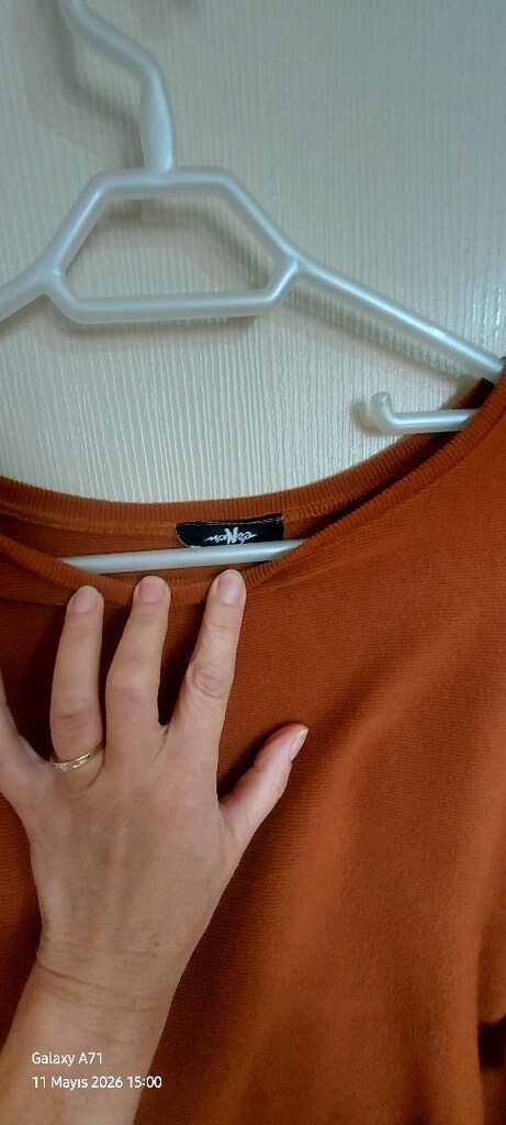 Kiremit rengi bluz, tunik