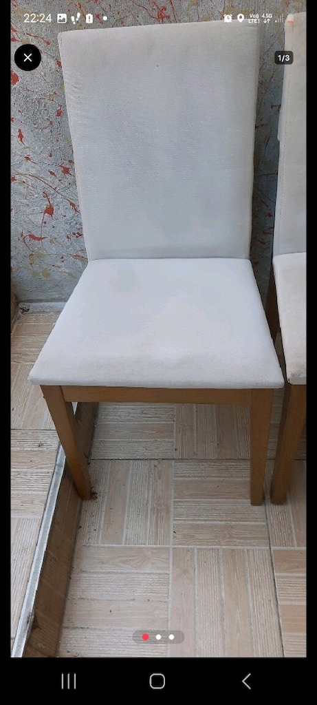 4 adet sandalye çok temiz - 2