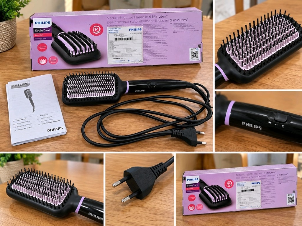 PHILIPS ISITMALI SAÇ DÜZLEŞTIRME FIRÇASI - 3
