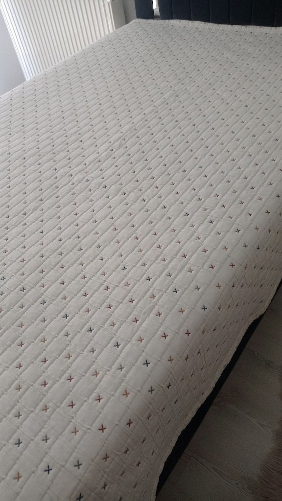 karaca home tek kişilik yatak örtüsü bir adette kılıfı var - 2