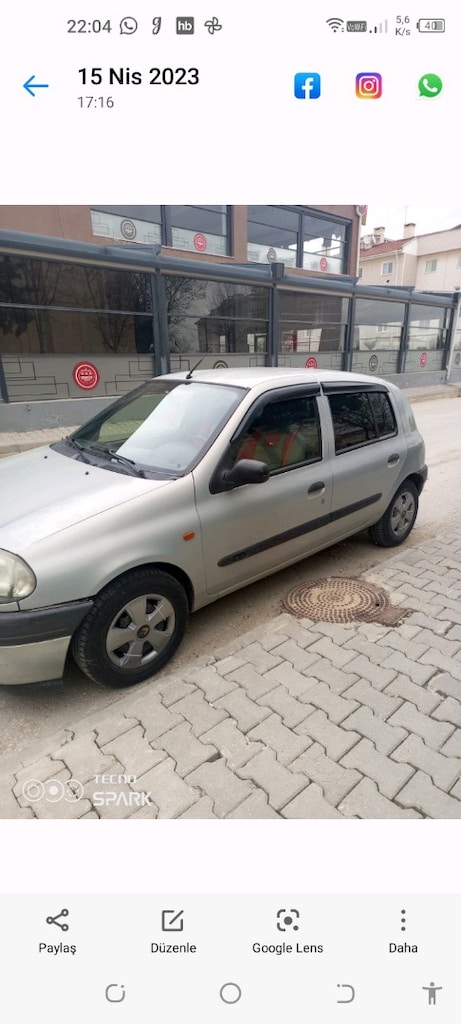 Clio2 1999 model RTA - 12