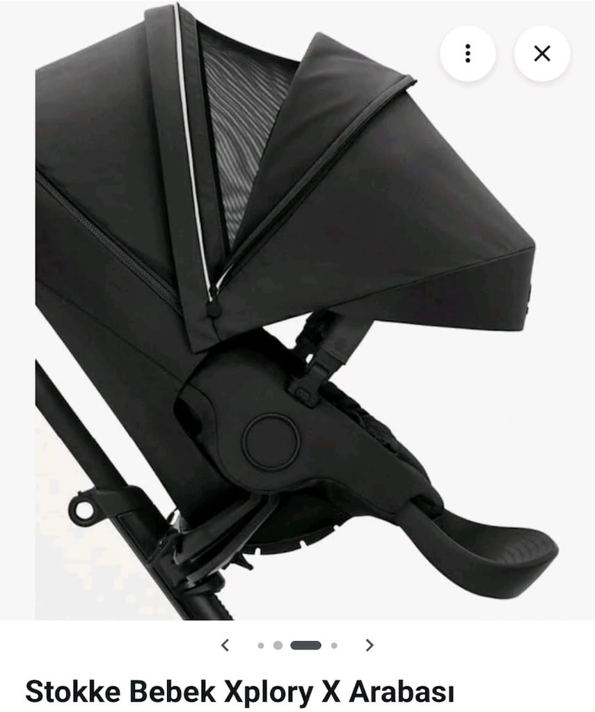 stokke xplory bebek arabasi sifir gibi hicbir yipranmasi yoktur - 3