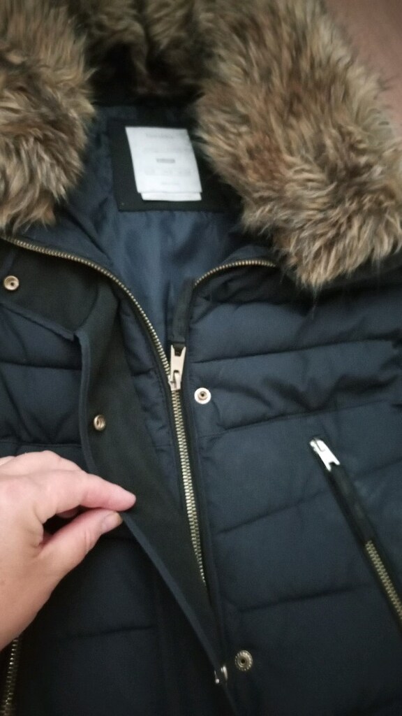 Bershka Kürk yakalı Mont - 7