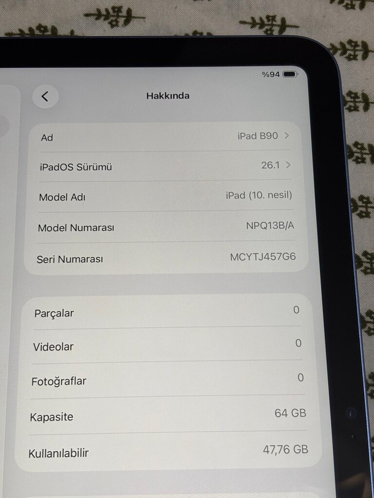 İPAD 10.NESİL 64 GB KUSURSUZ TAKASA AÇIKTIR - 4