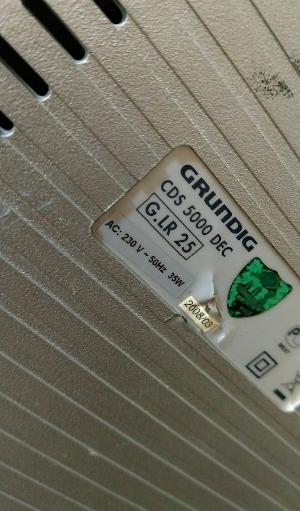 TEMİZ KULLANILMIŞ GRUNDİG - CDS - 5000 DEC MARKA VE MODEL NUMARALI SET - 14