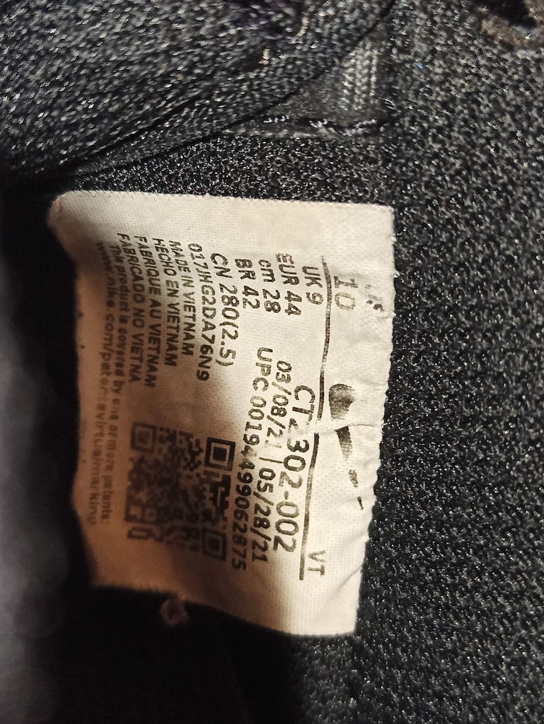 Orjinal Nike Siyah-Beyaz Düşük Bilekli Sneaker - 4