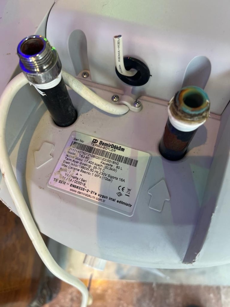 DemirDöküm 80 Litre Termoboyler (Çift Enerjili Su Isıtıcı) - Temiz Dur - 3