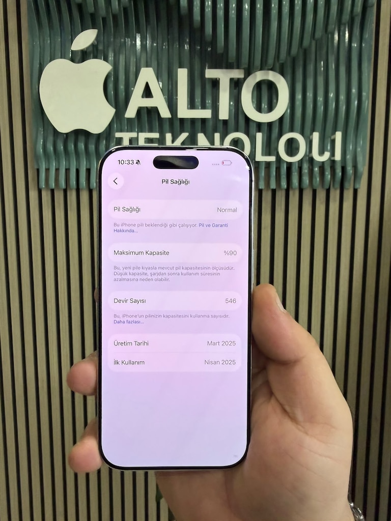 16 PRO 256 GB BEYAZ AVRUPA 12 AY AÇIK ! - 9