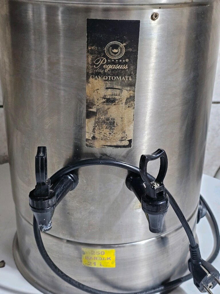 Krom Çay Makinesi (250 Bardak) - 2