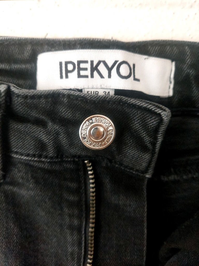 İPEKYOL Flare paça siyah Jean pantolon - 6
