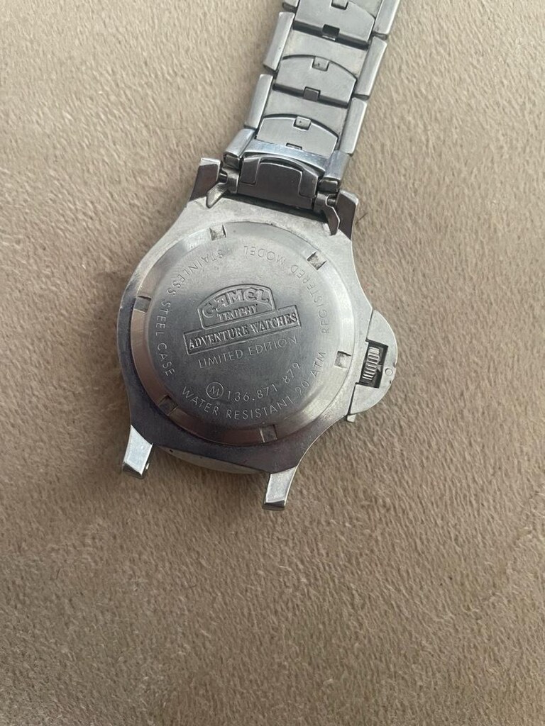 camel trophy limited edition saat - 4