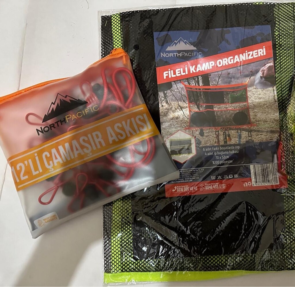Kamp Organizer File Ve Çamaşır Askılığı - 5