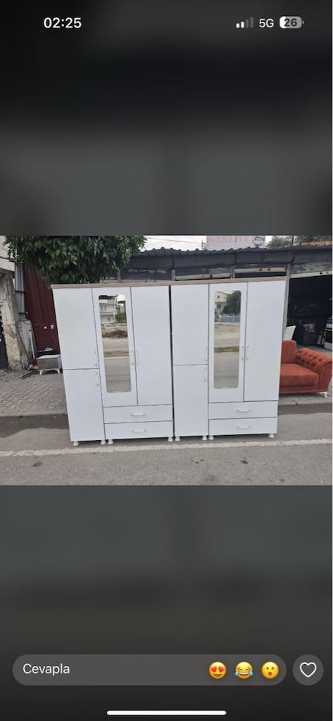 ultra lüks 3 kapaklı dolap sıfır ürün adrese teslim dev kampanya - 2