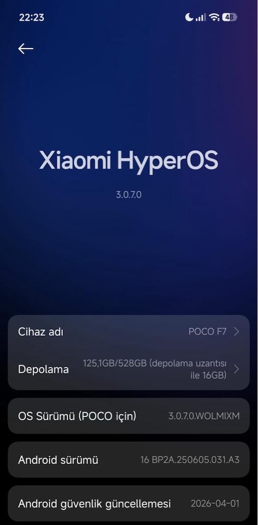 POCO F7 - 5