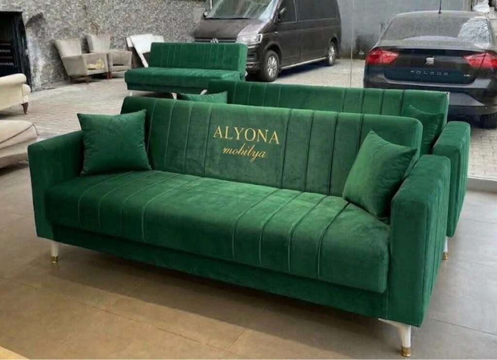 ALYONA MOBİLYA DAN YATAKLI BAZALI ÇEKYATLAR KAPIDA ÖDEME İSTANBUL TSLM - 3
