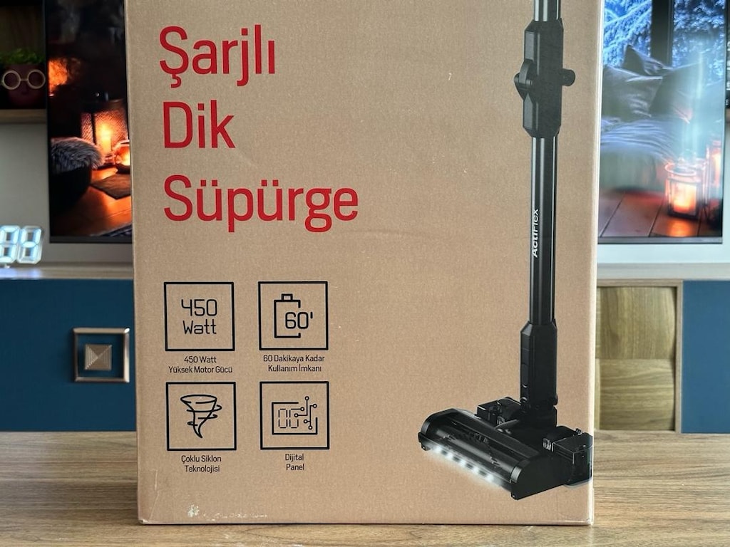 Arçelik Şarjlı Dikey Süpürge Sıfır Kapalı Kutu - 13
