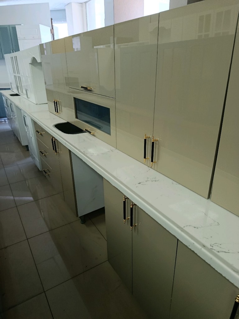 mutfak dolabı mdf highgloss vizon - 7
