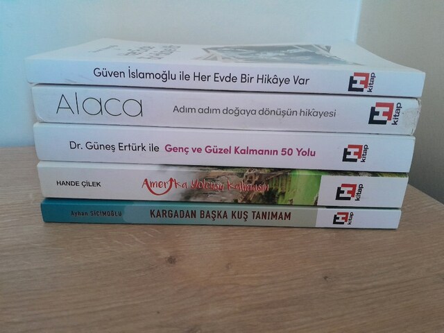 CESITLI KITAPLAR (HER BIRI 500 TL)
