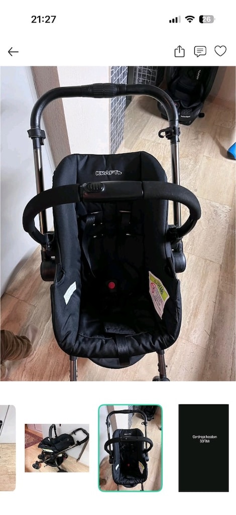 Kraft Twist XXL travel sistem bebek arabası - 6