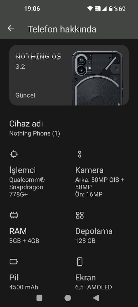 en güçlü telefonlardan Nothing Phone 1. - 3