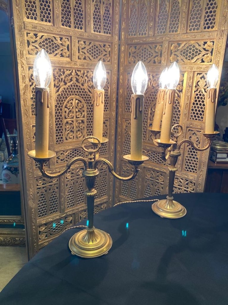 FRANSIZ ÇİFT ABAJUR - 2