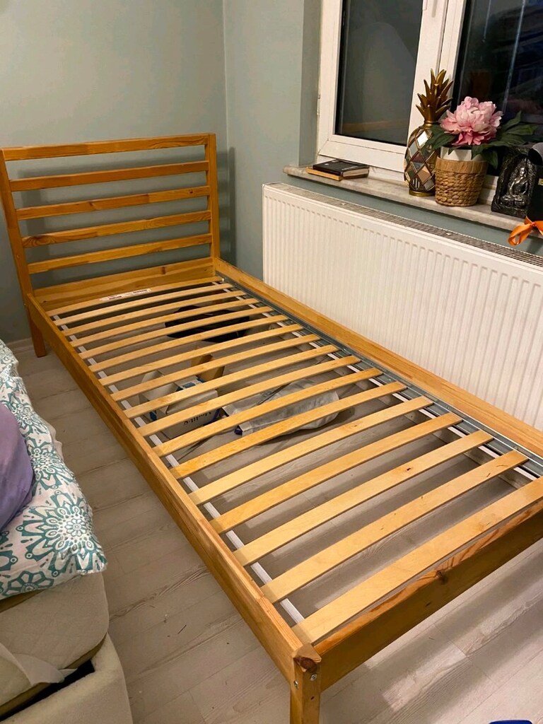 ikea luroy karyola ve yatak set - 2