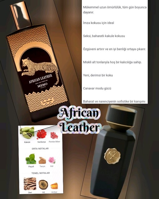 African Leather muadilidir 110 CC Top Kalite Erkek Parfüm