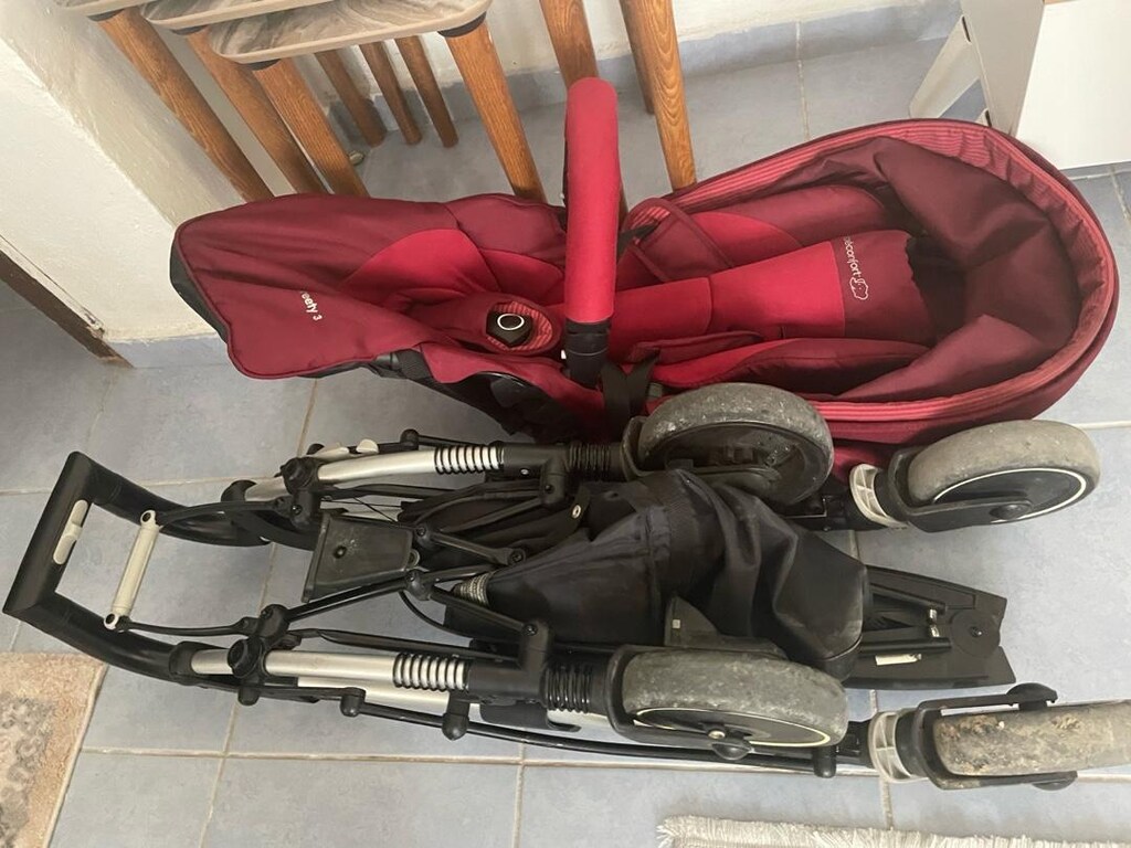 sorunsuz katlanır bebek arabası - 2