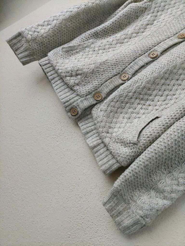 bershkabalıkçı yaka sherpa astarlı akrilik hırka - 3
