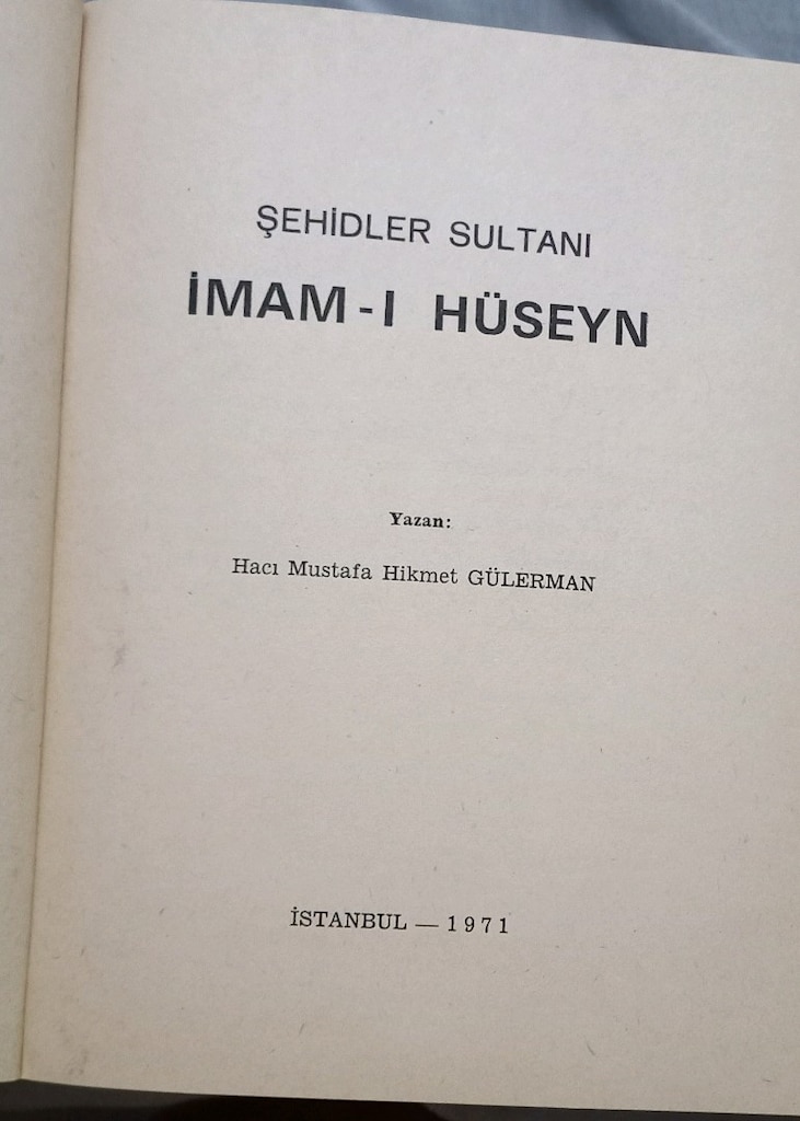 Kitap Şehidler Sultanı İmam-ı Hüseyin - 3