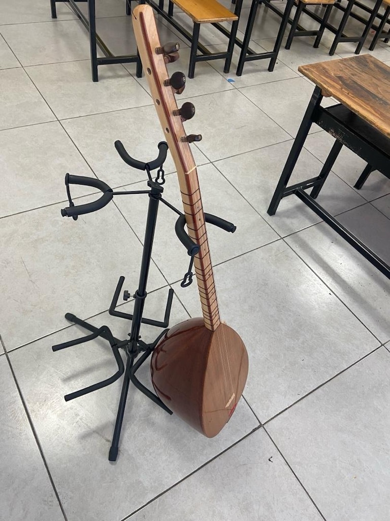 Solak kısa sap bağlama (Saz) - 4