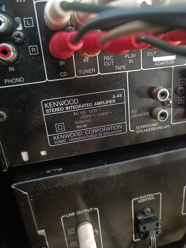 Efsane Ses Kalitesi: Kenwood A-45 Müzik Seti + Orijinal S-5M Hoparlör - 5