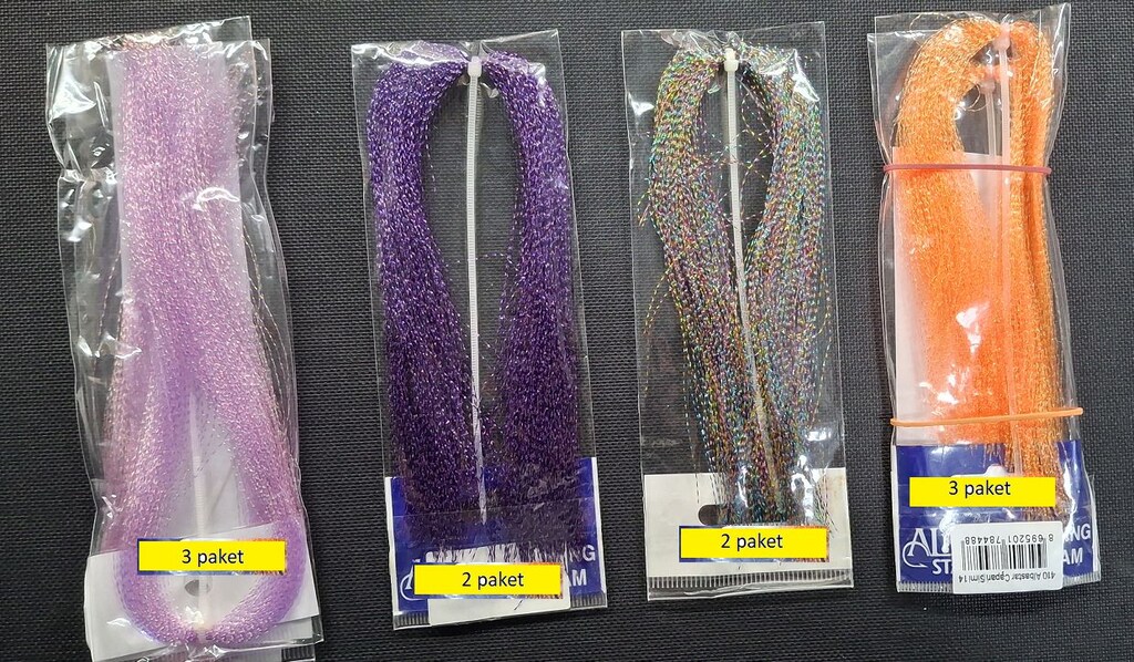 Holografik Kristal Damla Çapari Simi 100 Paket. OLTA1 - 2