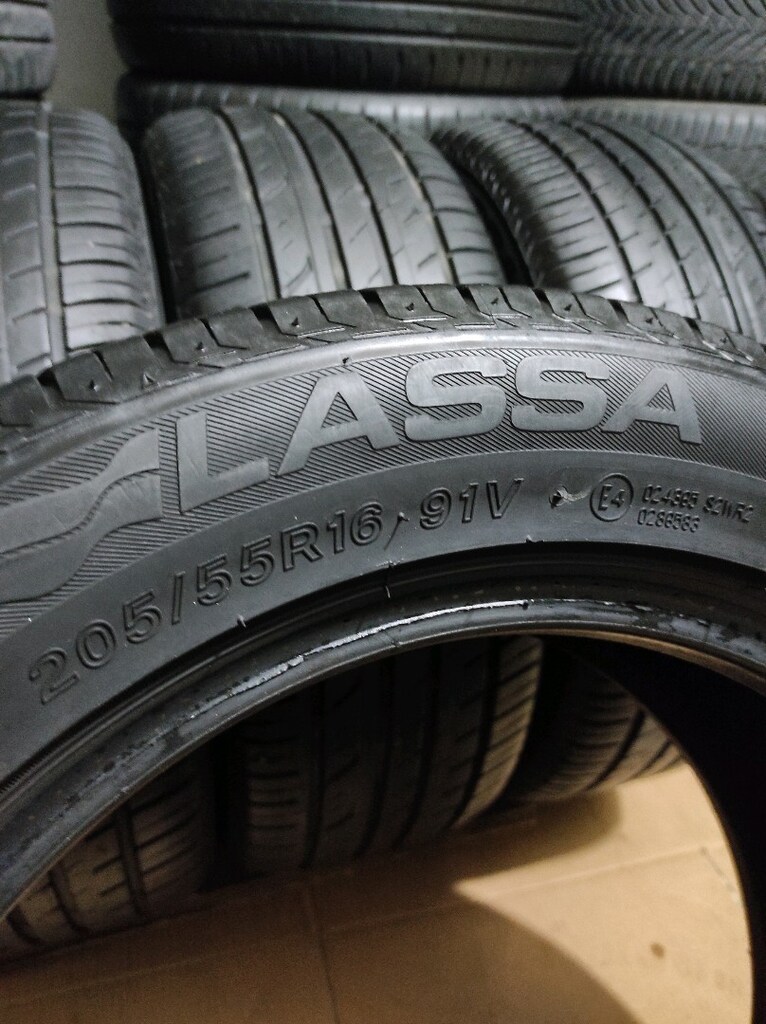 205-55-16 Lassa 4 adet yazlık lastik (tarih:2019'un sonu) - 3