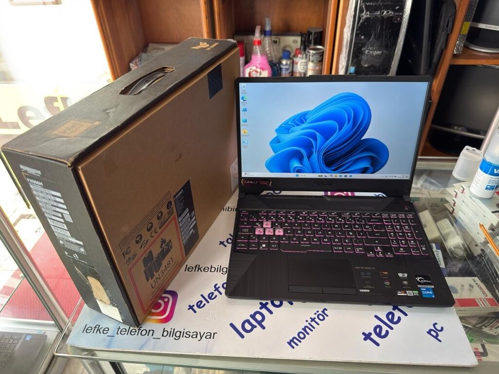 ASUS TUF F15 İ5 11400H 16/512/RTX 3050 OYUN CANAVARI - 13