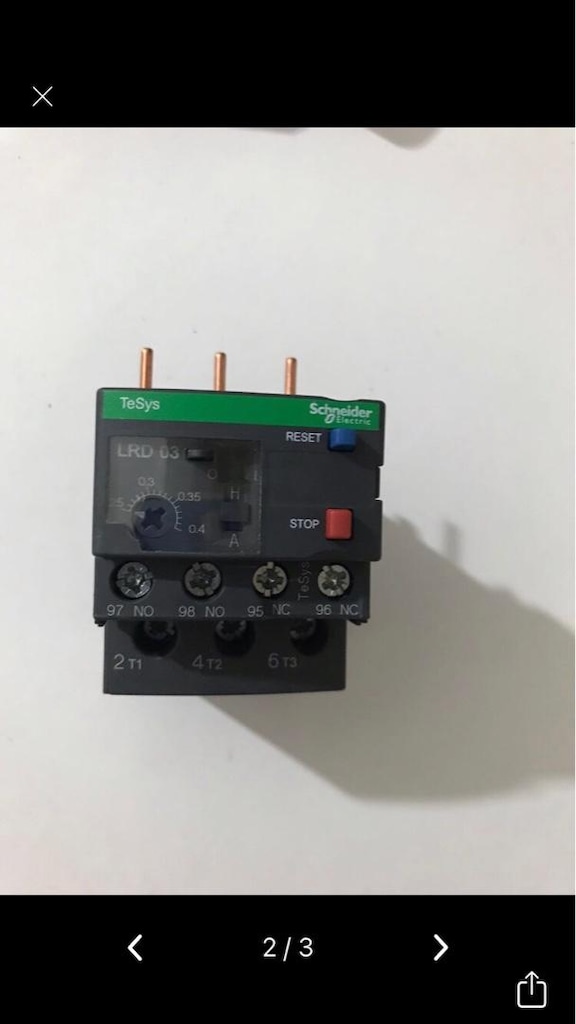 schneider sıfır termik LRD03 - 2