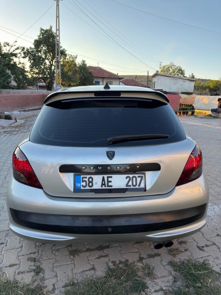 Peugeot 207,5 Özel plaka Mercek far Led Stop Fuul+Fuul - 3