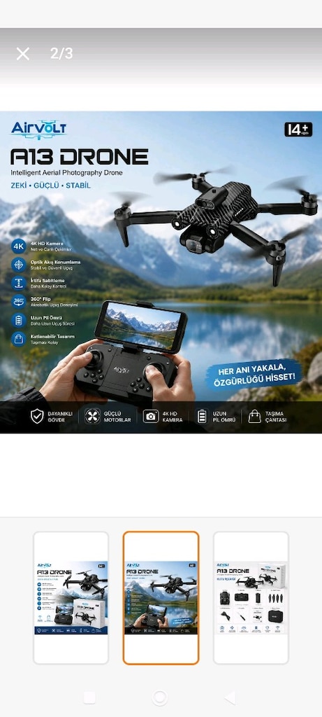 A13 DRON SIFIR AYARINDA - 2