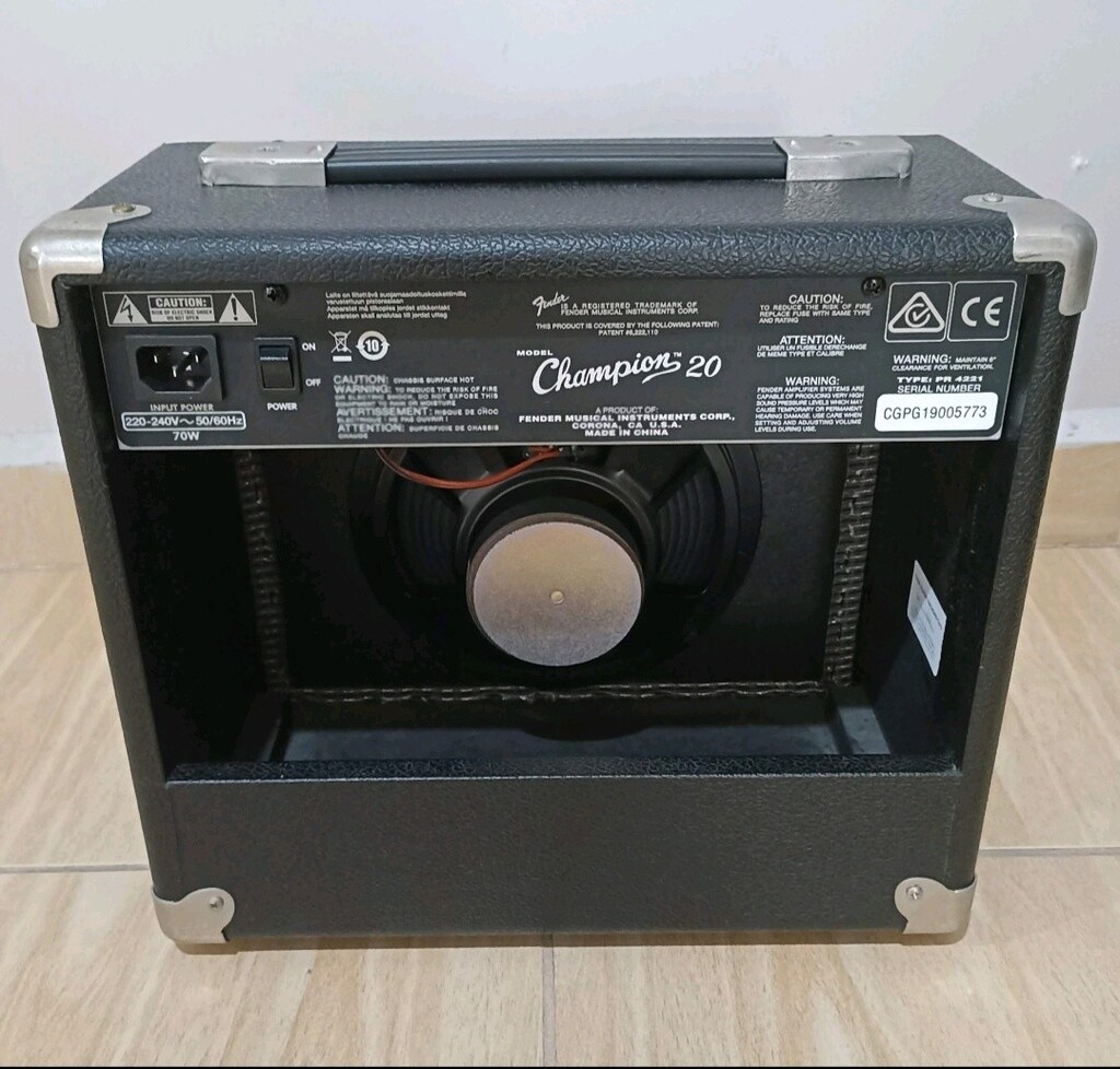 Fender Champion 20 Elektro Gitar Amfi - 3