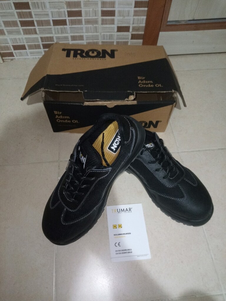 TRON ÖNÜ DEMİRLİ İŞ AYAKKABISI - 4