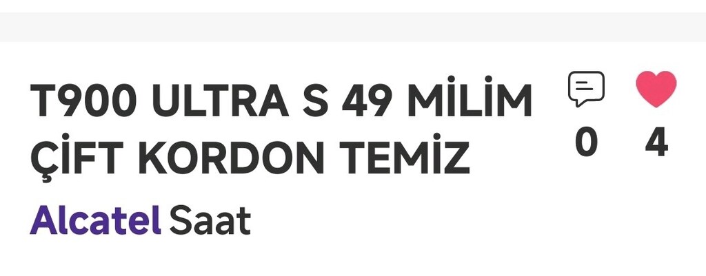 T 900 ULTRA S AKILLI SAAT SIFIR AYARINDA TEMİZ SORUNSUZ TAKAS YOK - 9