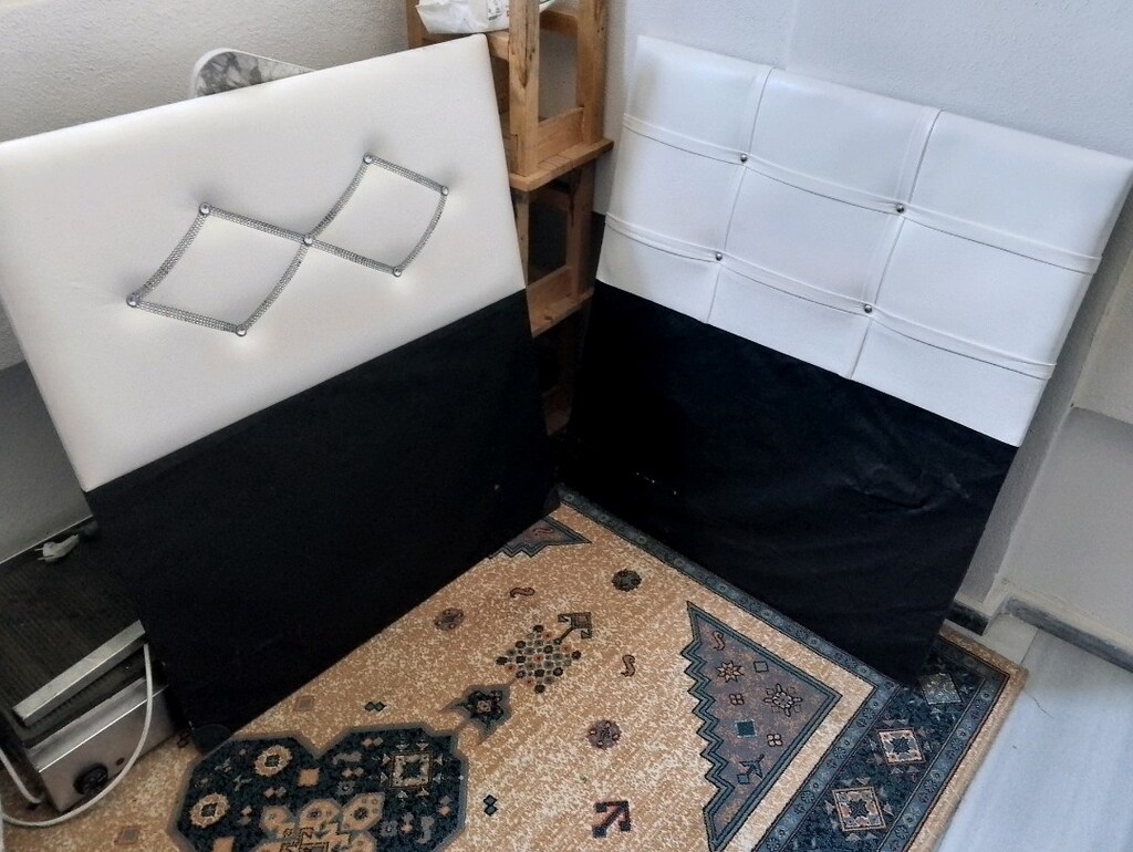 tek kişilik baza başlık 2 adet( 90*100) - 4