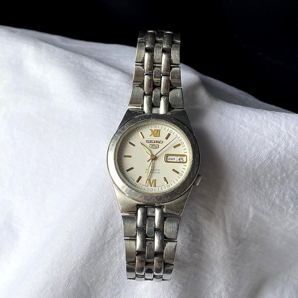 Retro Japonya Seiko 5 Otomatik Kol Saati