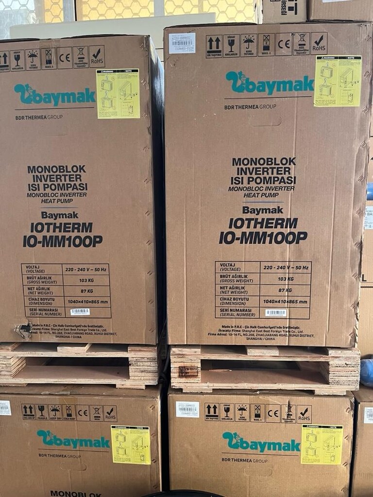 BAYMAK ISI POMPASI <> 10 KW <> SIFIR <> KAPALI KUTUSUNDA - 10