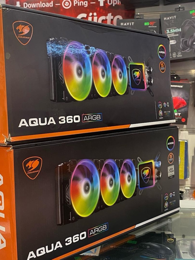 NİTRO BİLİŞİM’DEN COUGAR AQUA 360 ARGB SIVI SOĞUTUCU! - 4