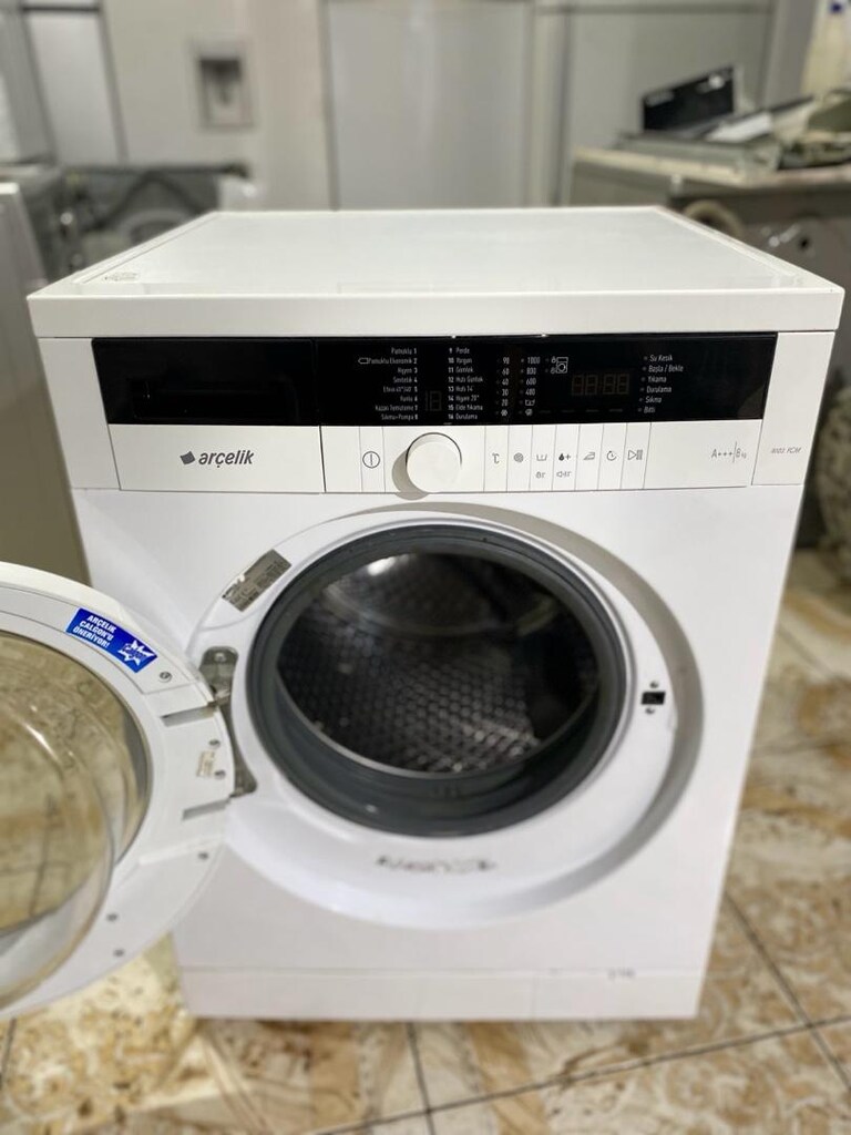 arcelik 8 kg çamaşır makinesi temiz sorunsuz garantli - 2